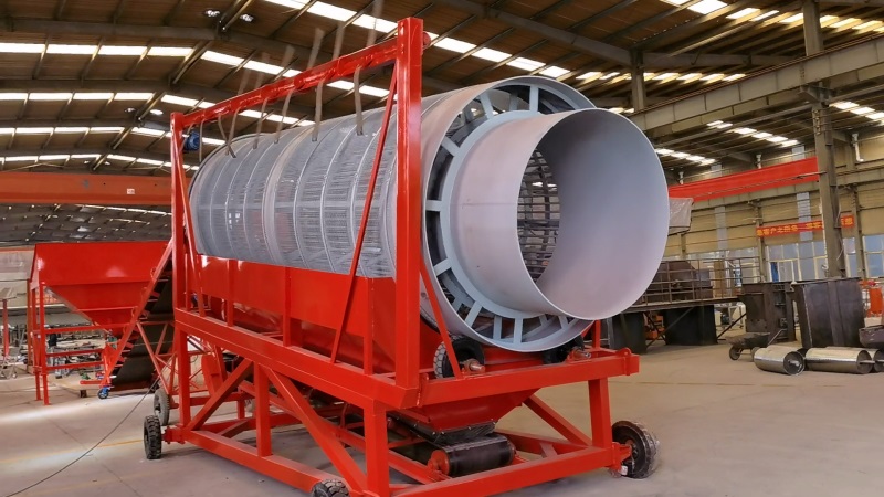 卓越篩分效率，簡單維護操作——滾筒篩的優勢分析